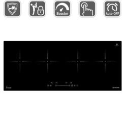 KKT Kolbe IND 9020 RL - 389€ - Induktionskochfeld  Kochfeld Booster rahmenlos Glaskeramik-Kochfeld Timer