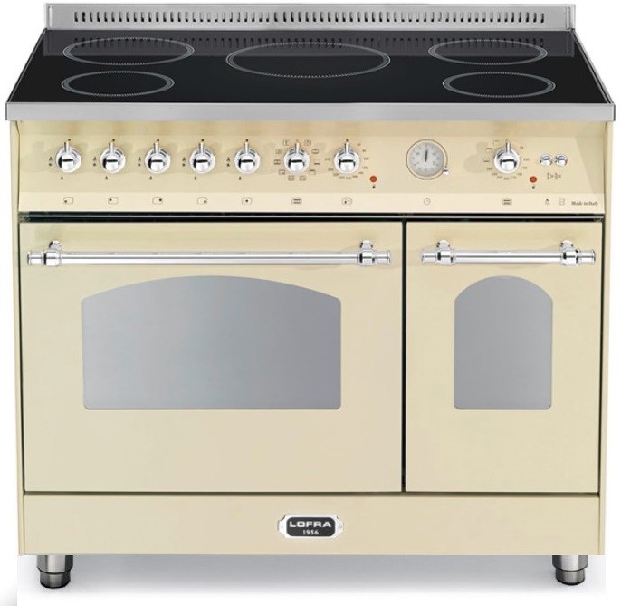 Lofra - 3699€ - RBID 96 MFTE/5I - Ivory - Induktions Range Cooker - 90 cm breit – Bild 4