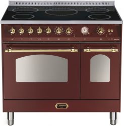 LOFRA - 3699€ - DOLCEVITA - INDUKTION - RRD 96 MFTE/ 5I - Burgundy - Messing Finish