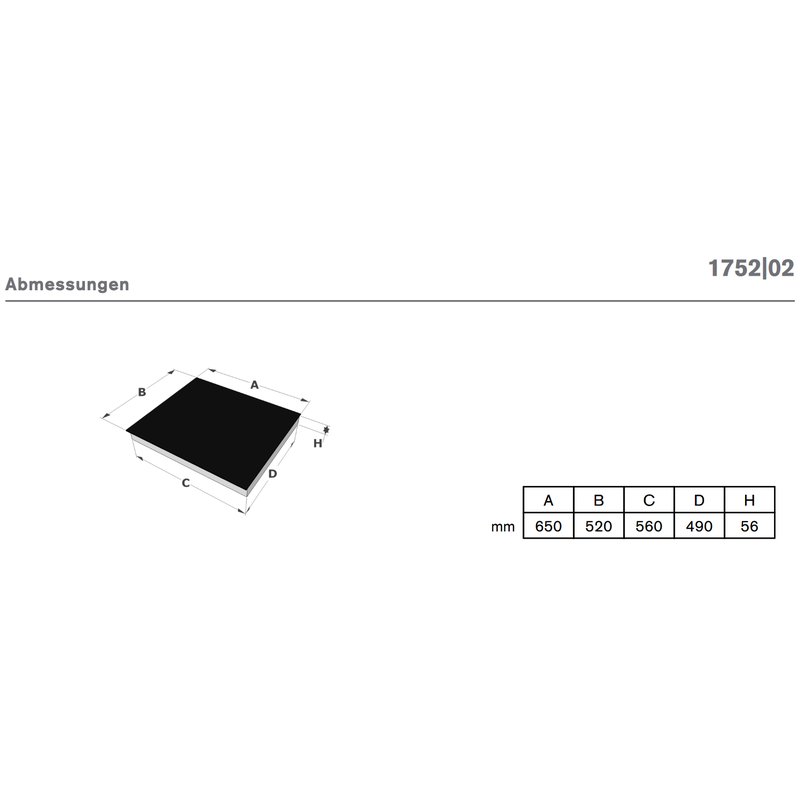 Novy - 724,14€ - Induktionskochfeld Comfort 1752 - InTouch - 65 cm - 3 Kochzonen - inkl. 5 Jahre Garantie – Bild 2