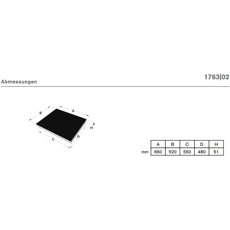 Novy - 1103,83€ - Induktionskochfeld Power 1763 - InTouch - 65 cm - 4 Kochzonen - inkl. 5 Jahre Garantie – Bild 3