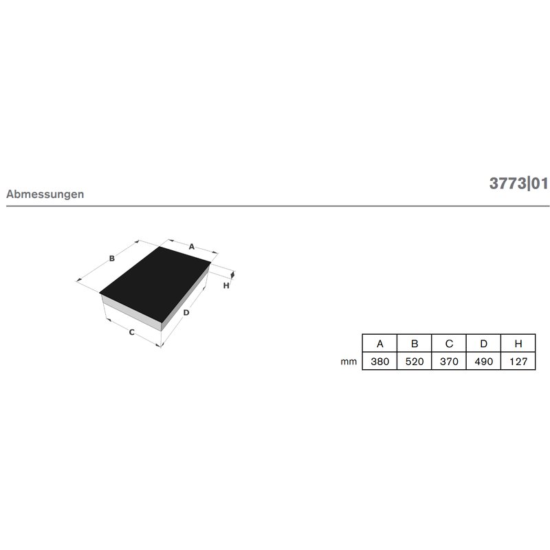 Novy - 1439,00€ - Induktionskochfeld Wok 3773 - 38 cm - 1 Kochzone - inkl. 5 Jahre Garantie – Bild 7