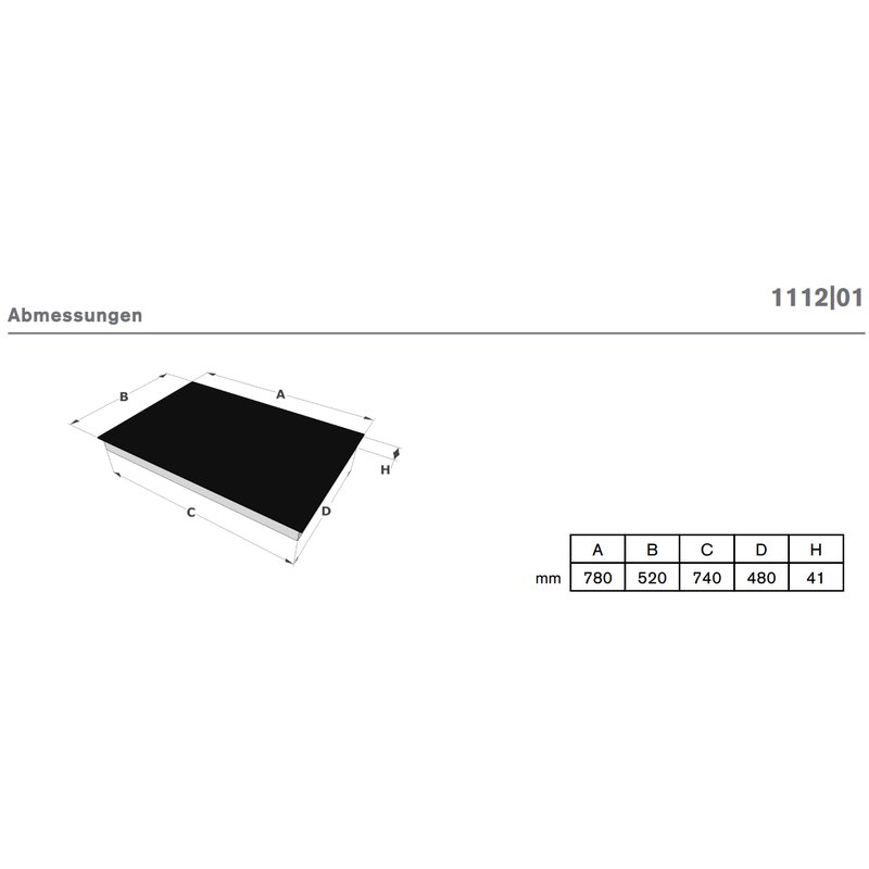Novy - 710,00€ - Glaskeramik Power 1112 - 78 cm - 4 Kochzonen - inkl. 5 Jahre Garantie – Bild 7