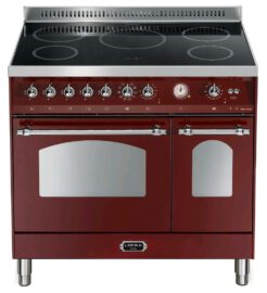 LOFRA - 3699€ - DOLCEVITA INDUKTION - DOUBLE OVEN 90 cm - RRD 96 MFTE/ 5I - Burgundy Chrome Finish