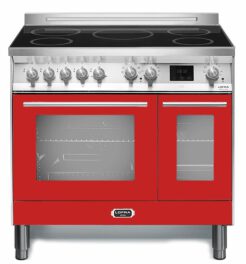 LOFRA - 3519€ - VENEZIA INDUKTION - DOUBLE OVEN - PRD 96 MFTE/ 5I - Edelstahl - Fire Red