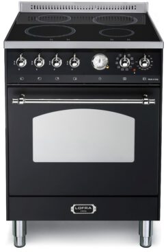 LOFRA - 2489€ - DOLCEVITA INDUKTION - SINGLE OVEN 60cm - RNM 66 MFT/ 4I - Black