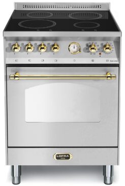 LOFRA - 2489€ - DOLCEVITA INDUKTION - SINGLE OVEN 60cm - RS 66 MFT/ 4I - Stainless Steel Messing Finish