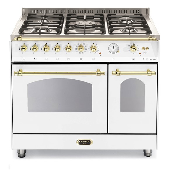 LOFRA - 2699€ - DOLCEVITA - DOUBLE OVEN 90 cm - RBPD 96 MFTE/CI - PEARL WHITE