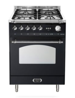 LOFRA - 1759€ - DOLCEVITA - SINGLE OVEN 60 cm - RNM 66 MFT/ CI - Black - Chrome Finish