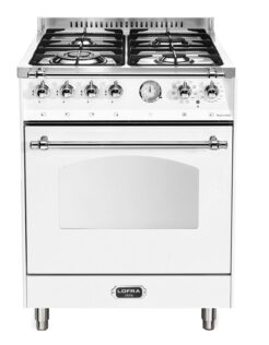 LOFRA - 1759€ - DOLCEVITA - SINGLE OVEN 60 cm - RBP 66 MFT / CI - Perlweiß - Chrome Finish