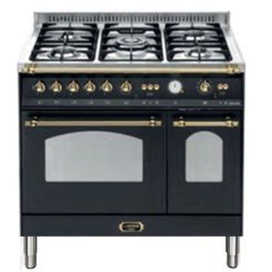 LOFRA - 2699€ - DOLCEVITA - GAS - DOUBLE OVEN 90cm - RNMD 96 GVGTE/ CI - BLACK