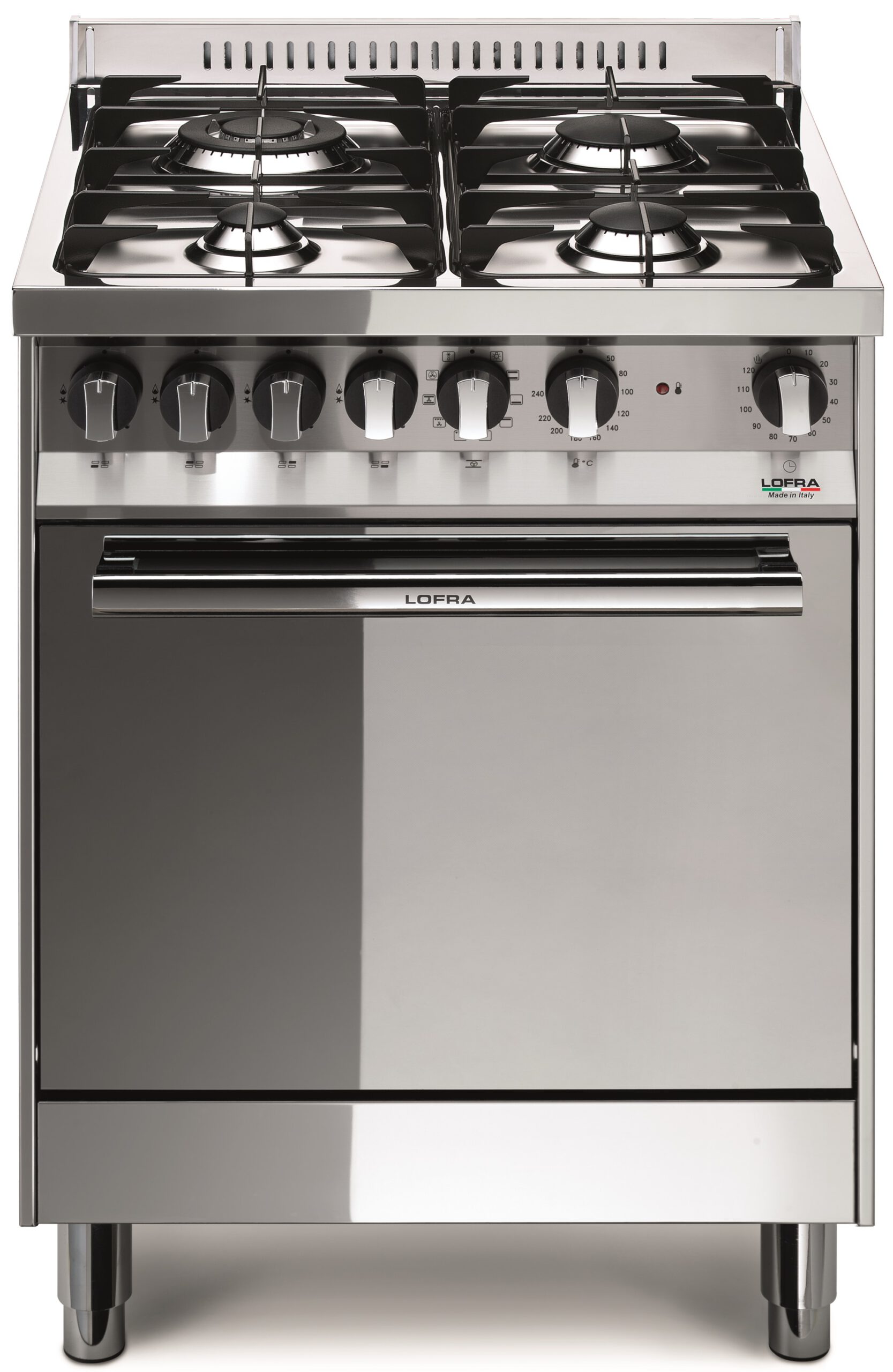 LOFRA - 1289 € - MAXIMA - SINGLE OVEN 60 cm - M 66 MF/ C - Gas / Elektr - INOX