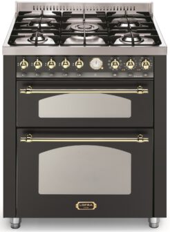 LOFRA - 2589€ - DOLCEVITA - DOUBLE OVEN 70 cm - RNMUD 76 MFTE / Ci - Black