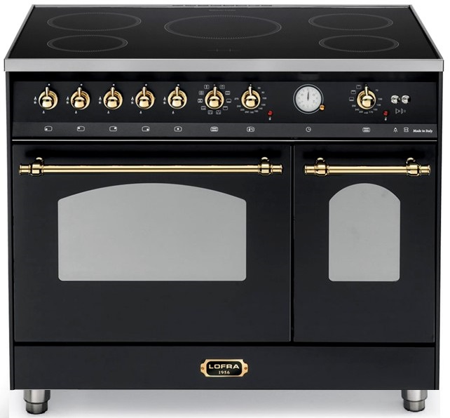 LOFRA - 3789€ - DOLCEVITA INDUKTION - DOUBLE OVEN 90cm - RNMD 96 MFTE/ 5IF - Black - – Bild 3