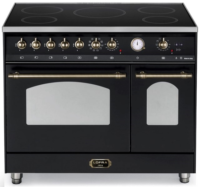 LOFRA - 3789€ - DOLCEVITA INDUKTION - DOUBLE OVEN 90cm - RNMD 96 MFTE/ 5IF - Black - – Bild 2