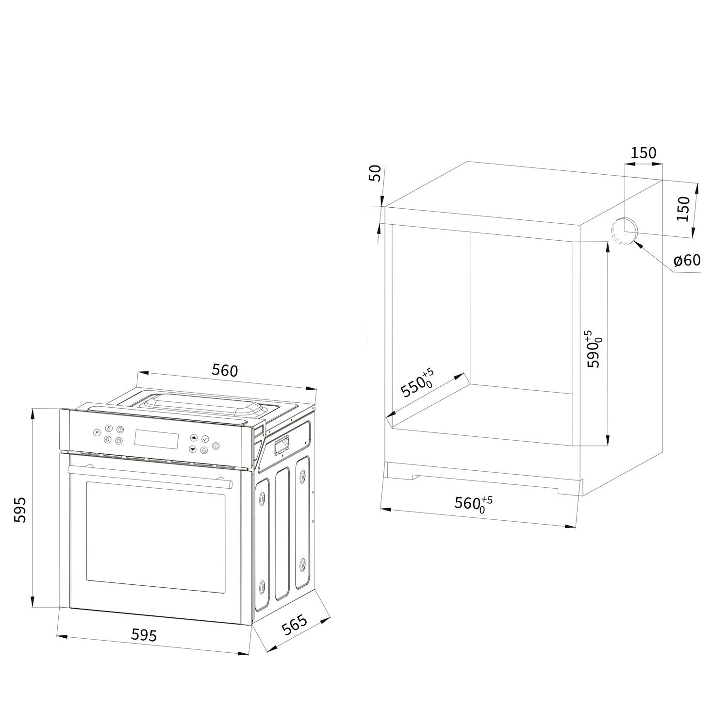 KKT Kolbe - 359€ - Backofen Elektroherd EB8313HC – Bild 6