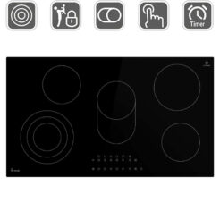 KKT Kolbe - 229€ - Glaskeramik-Kochfeld autark KK9005RL - Autarkes, rahmenloses 90cm Glaskeramik-Kochfeld
