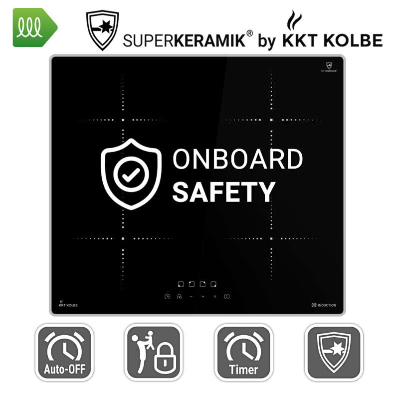 KKT Kolbe - 155€ - Induktionskochfeld autark IH85900ED - Autarkes, 59cm Induktionskochfeld mit Slim-Designrahmen – Bild 5