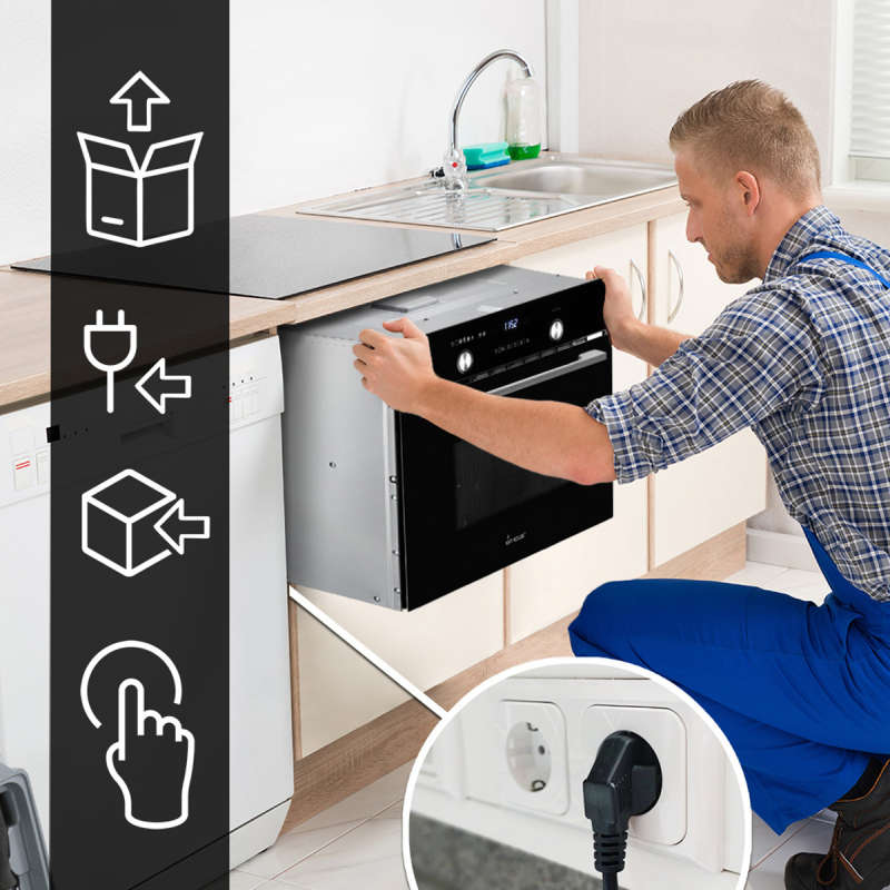KKT Kolbe - 539€ - Einbau-Mikrowelle EBM4502S – Bild 6
