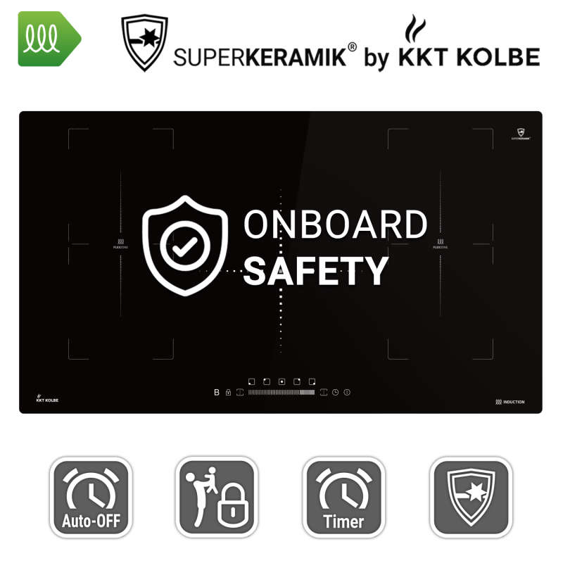 KKT Kolbe - 289€ - Induktionskochfeld autark IH89005FZ - Autarkes, rahmenloses 90cm Induktionskochfeld – Bild 7