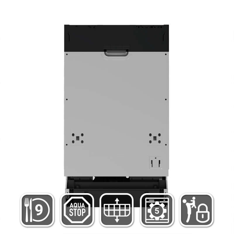 KKT Kolbe - 329€ - DW4504VI - 45cm Einbau-Geschirrspüler: Vollintegrierbar