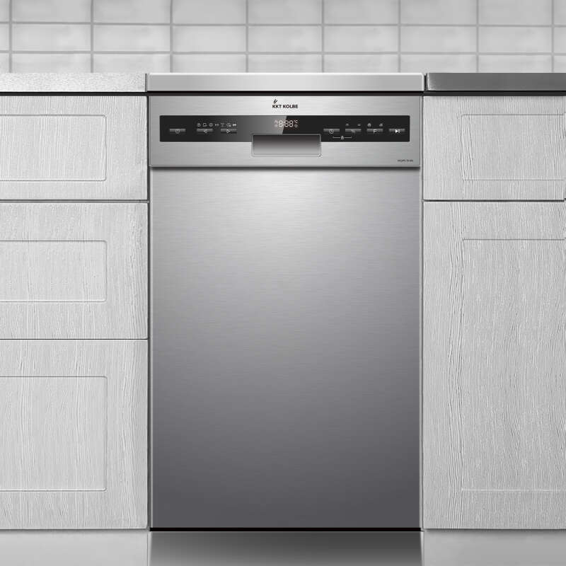 KKT Kolbe - 389€ - DW4505FS - Geschirrspüler Spülmaschine freistehend 45 cm Silber – Bild 3