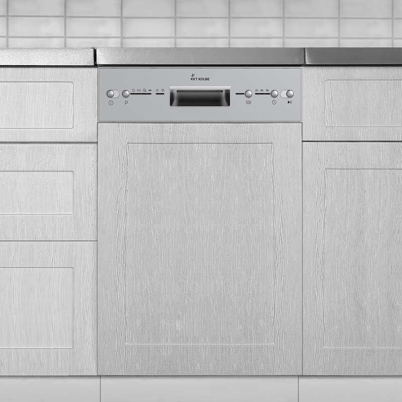 KKT Kolbe - 309€ - DW4504ED - 45cm Einbau-Geschirrspüler, teilintegrierbar – Bild 5