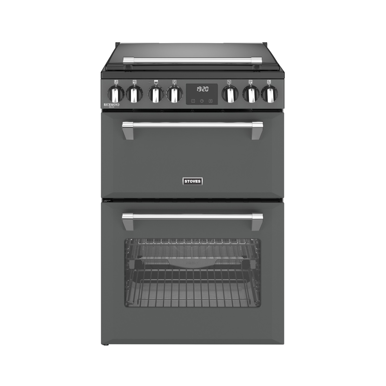 STOVES - 1899€ - Richmond - DX MRA 600 EI RTY - Induktion Antrazit - Air Fry Funktion