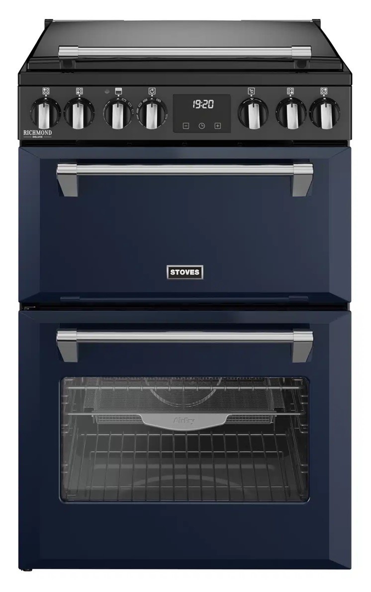 STOVES - 1899€ - Richmond - DX MRA 600 EI RTY - Induktion - Midnight Blue - Air Fry Funktion