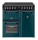 STOVES - 3599€ - Richmond - DX RCA 90Ei RTY - Grün (Deep Marine) - Air Fry Funktion
