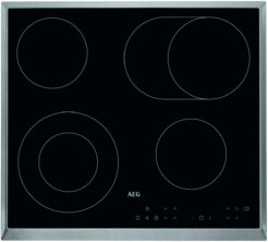 AEG - 215€ - HK634060XB Glaskeramik-Kochfeld, 60cm, 4 Kochzonen