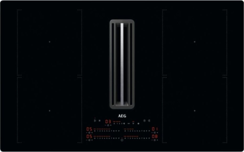 AEG - 1040€ - Induktionskochfeld - CCE84751CB - 83cm autark - integrierter Dunstabzug