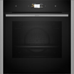 NEFF -1113 - B64CS71N0 - Einbaubackofen mit Slide&Hide® und Home Connect – Edelstahl - Schwarz
