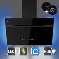 KKT Kolbe - 209€ - Dunstabzugshaube 80cm AURORA8005FB RGBW Ambientebeleuchtung
