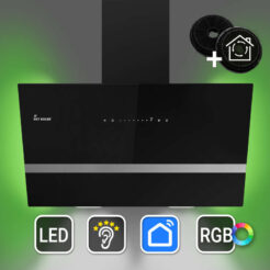 KKT Kolbe - 229€ - Dunstabzugshaube 80cm EASY8005SM RGBW Ambientebeleuchtung