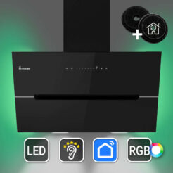 KKT Kolbe - 209€ - Dunstabzugshaube 80cm ECCO8005SM RGBW Ambientebeleuchtung