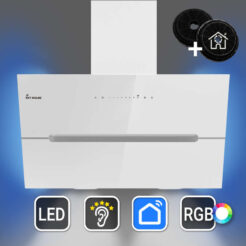 KKT Kolbe - 219€ - Dunstabzugshaube 80cm ECCO8005WM RGBW Ambientebeleuchtung