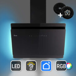 KKT Kolbe - 219€ - Dunstabzugshaube 80cm SOLO8005SM RGBW Ambientebeleuchtung