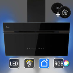 KKT Kolbe - 219€ - Dunstabzugshaube 90cm AURORA9005FB RGBW Ambientebeleuchtung