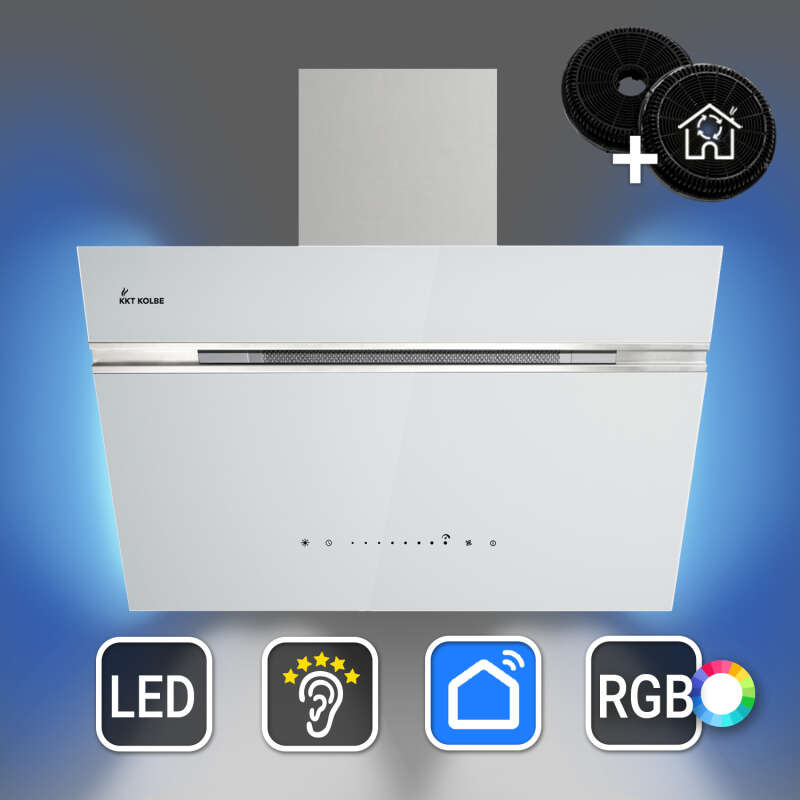 KKT Kolbe - 189€ - Dunstabzugshaube 60cm AURORA6005WED RGBW Ambientebeleuchtung