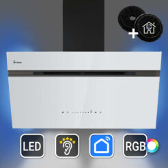 KKT Kolbe - 219€ - Dunstabzugshaube 90cm AURORA9005SW RGBW Ambientebeleuchtung