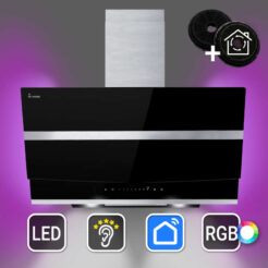 KKT Kolbe - 229€ - Dunstabzugshaube 80cm HERMES8005SM RGBW Ambientebeleuchtung