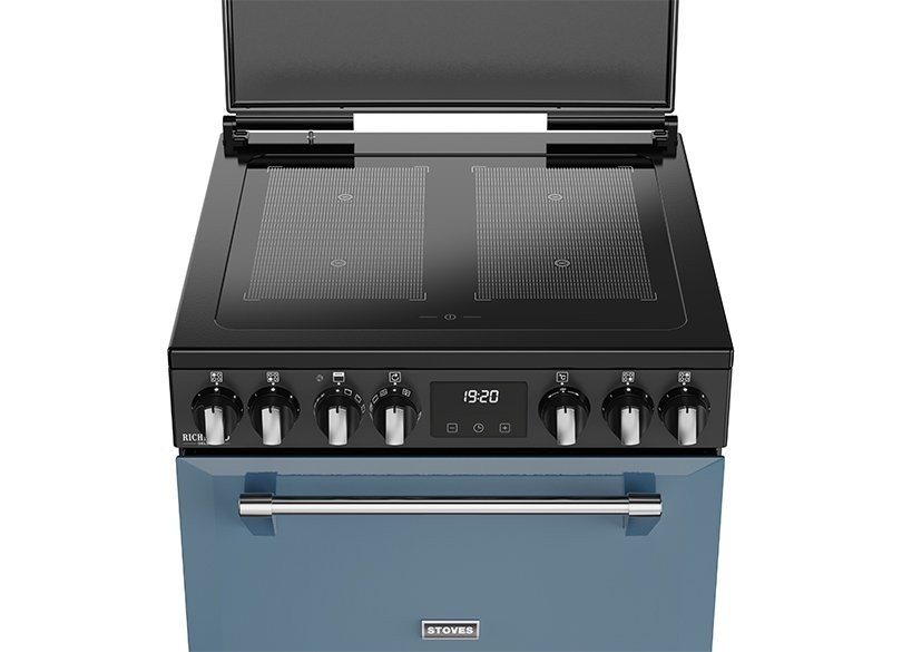 STOVES - 1899€ - Richmond - DX MRA 600 EI RTY - Induktion - Twililight Blue - Air Fry Funktion – Bild 2