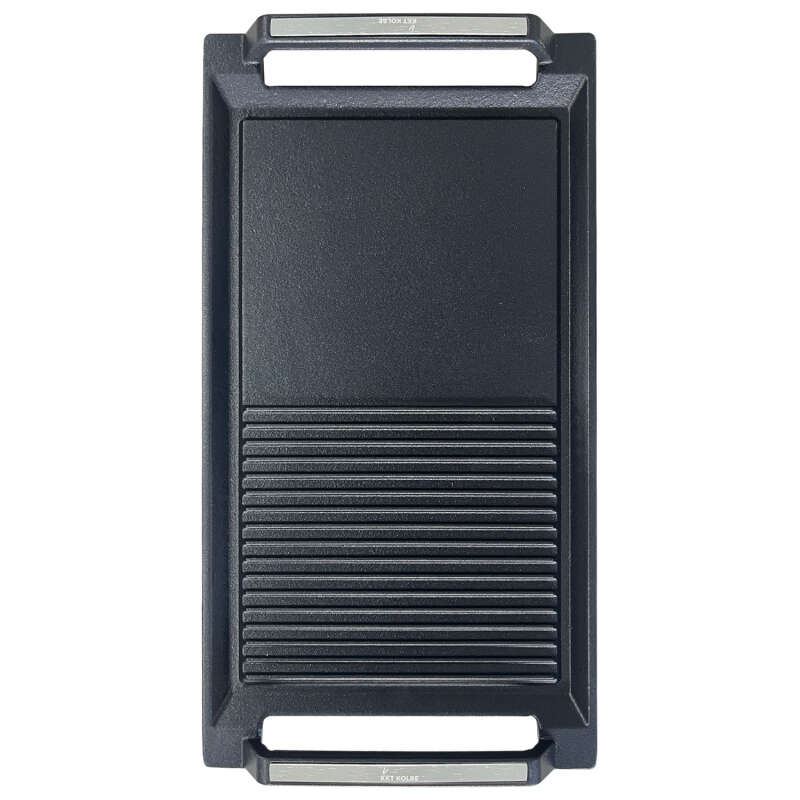 KKT Kolbe - 55€ - BBQ20 Grillplatte Grillpfanne für Induktionskochfelder 20x36 – Bild 2