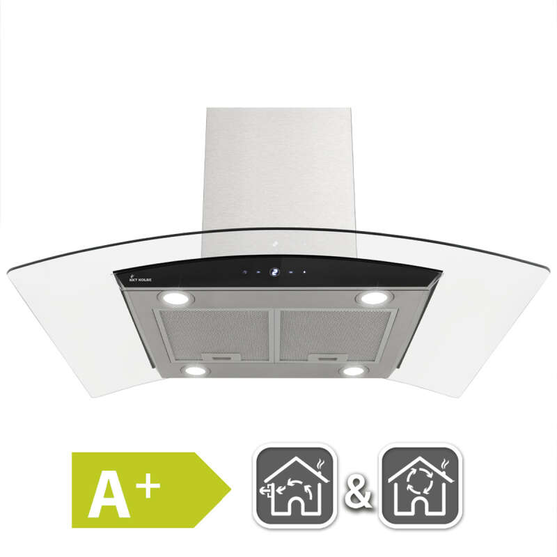 KKT Kolbe - 309€ - Dunstabzugshaube 90cm SINUS-INSEL-HC – Bild 3