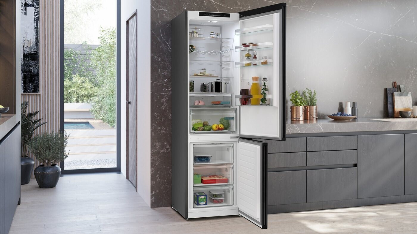 Siemens - 1097€ - KG39N2XAG - Kühl-Gefrierkombination - BlackSteel - NoFrost - iQ300 – Bild 3