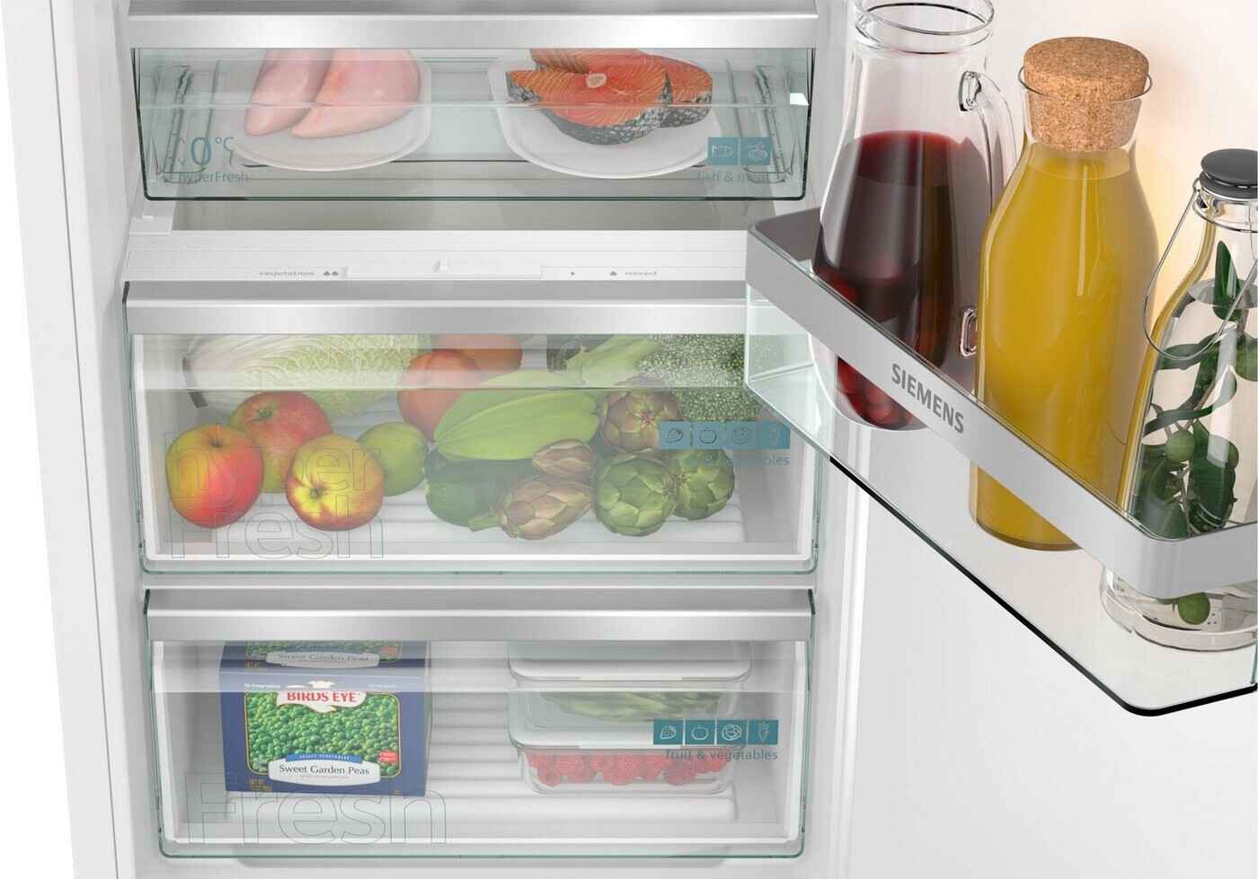Siemens - 876€ - KI81RADD0 - iQ500 - Einbau-Kühlschrank – 310 Liter - hyperFresh - LED-Beleuchtung – Bild 4