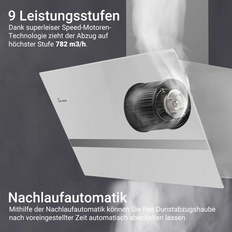 KKT Kolbe - 179€ - Dunstabzugshaube 60cm EASY6005WM RGBW Ambientebeleuchtung – Bild 4