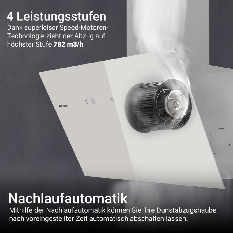 KKT Kolbe - 179€ - Dunstabzugshaube 60cm TRIO6025W – Bild 4