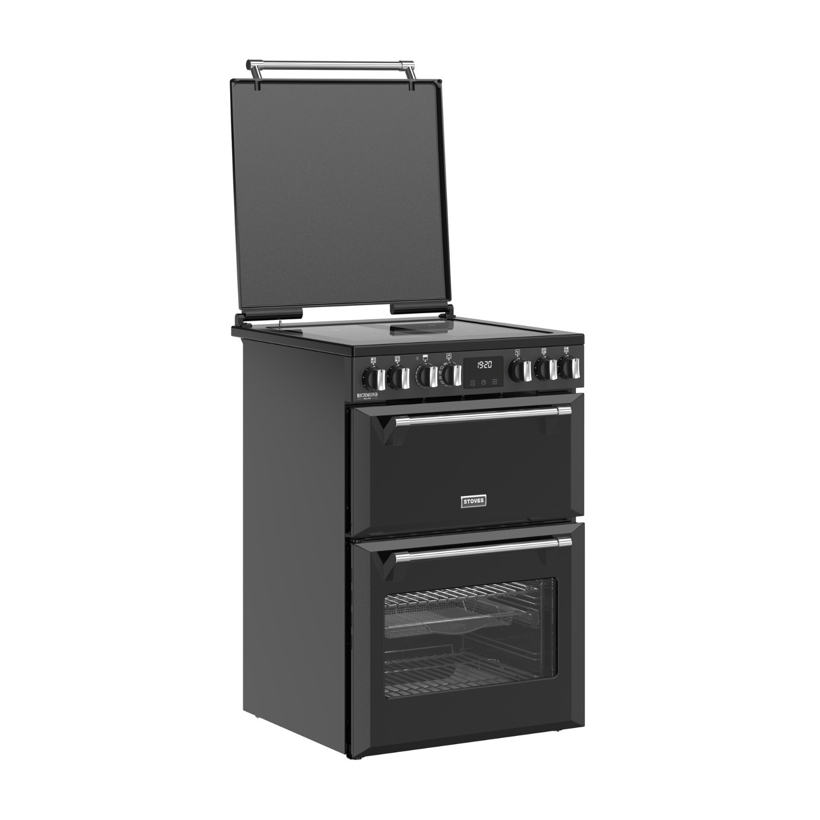 STOVES - 1899€ - RICHMOND - DX MRA 600 EI RTY INDUKTION Black/Chrom - Air Fry Funktion – Bild 5